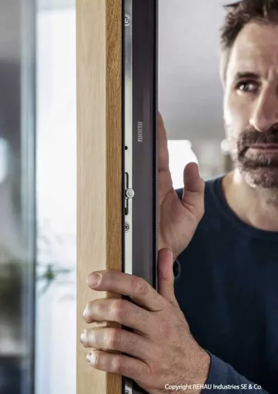 echte Holzoptik für Kunststofffenster