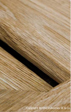 Kunststofffenster in Holzoptik